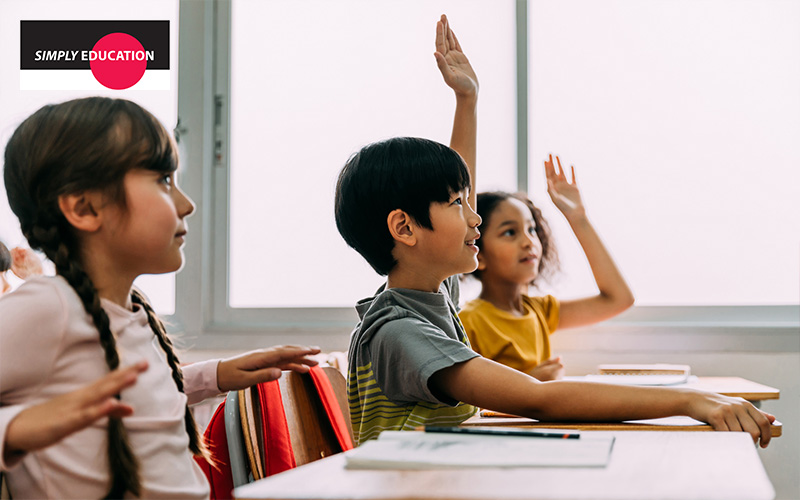 Students participating in class activities